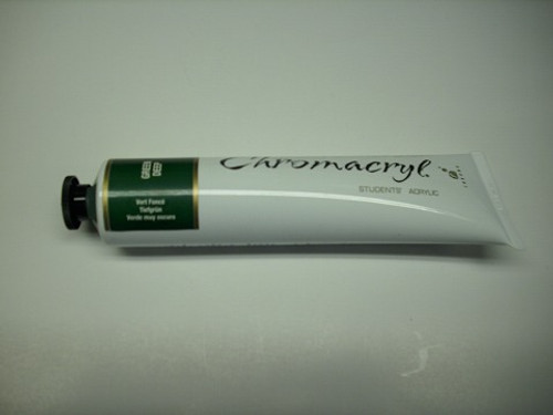 Paint Chromacryl 75ml Green Deep