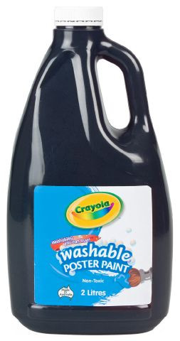 Poster Paint Crayola 2 Litre Washable Black