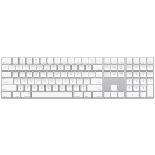 Apple MXCJ3ZA/A, Magic Keyboard with Numeric Keypad, US English, Silver, 1 Year Warranty