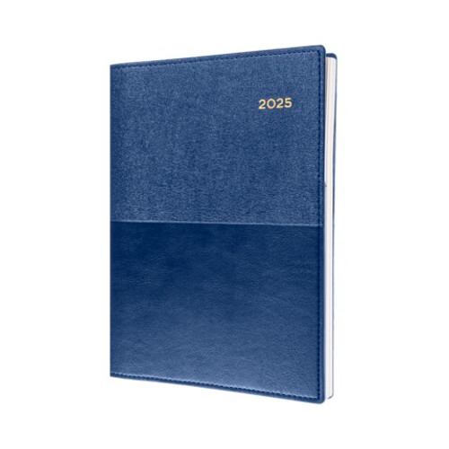 Diary Collins Vanessa Wiro A5 Day to a Page Blue Y2026 185V59