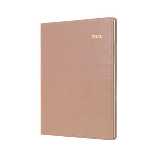 Diary Collins Vanessa Wiro A6 Day To A Page  Rose Gold Y2026 165V49