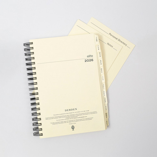 Diary Refill Debden Elite Quarto Day Tabbed Y2026 1100CRF