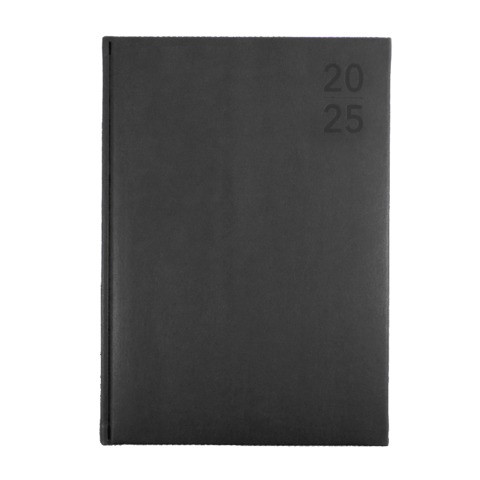 Diary Debden Silhouette A4 Week To View Charcoal Y2026 S4700P98