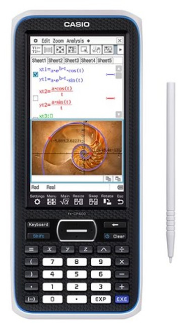 Calculator Casio ClassPad Mark II FXCP400 Touchscreen CAS and Graphics 24MB Flash and Case
