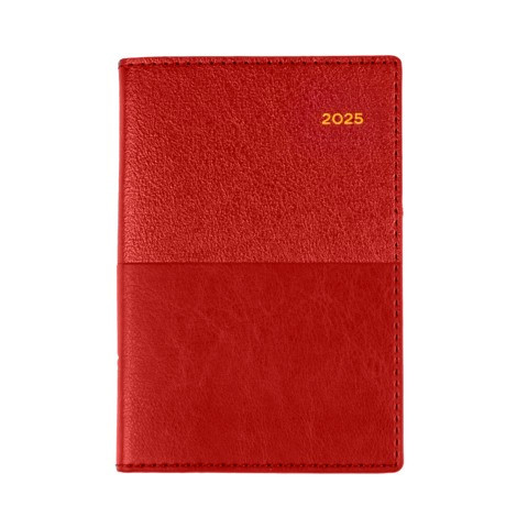 Diary Collins Vanessa B7R Week To Opening Wiro Red Y2026 355V15