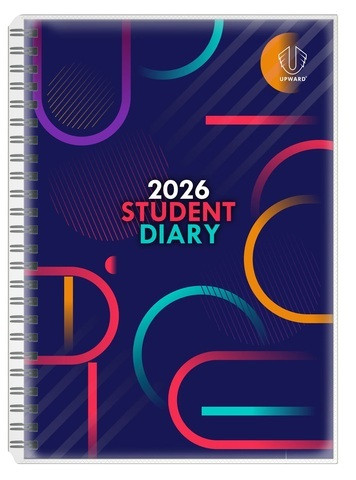 Diary Upward 4400 Student Week Opening Wiro PVC B5 Y2026