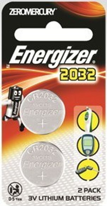 Battery Energizer Lithium ECR2032BS2 Card of 2