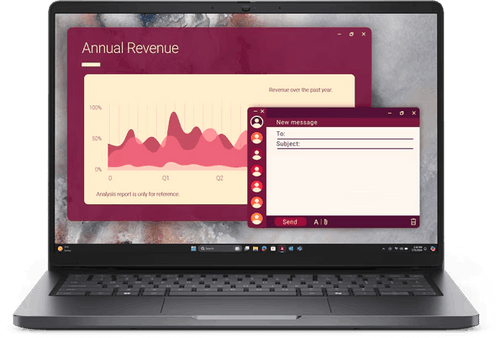 Dell Pro14 Notebook, 14" FHD+, Core 5-120U, 16GB, 1TB, WL, Windows 11 Pro, 1YOS