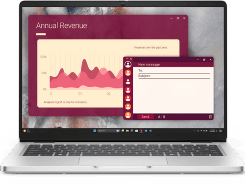 Dell Pro14 Notebook, 14" FHD+, AMD R5-340 AI PRO, 16GB, 512GB, WL, Windows 11 Pro(CP+), 1YOS