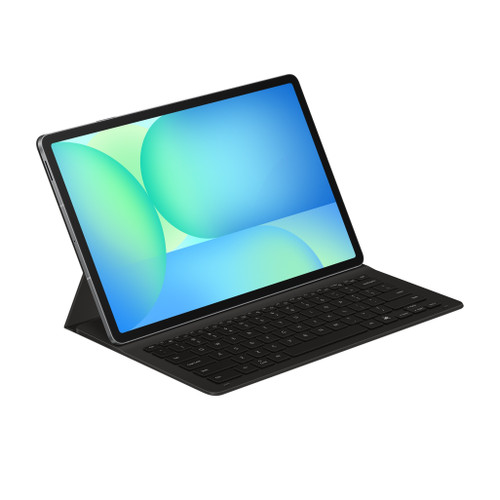 Samsung Galaxy Tab S10 FE+ Book Cover Keyboard Slim - Black(EF-DX620UBEGWW), Slim and Lightweight, AI Key, 6 Months Warranty