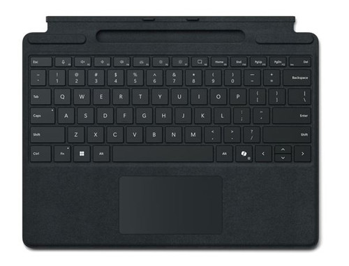 Microsoft Surface Pro Signature Keyboard Black Microsoft Cover port compatible Pro 11 Pro 10 Surface Pro 9 Surface Pro 8 Surface Pro X -No Pen
