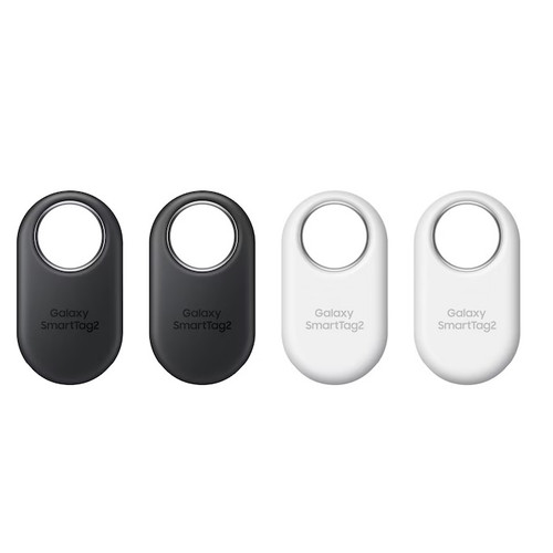 Samsung SmartTag2 - Black/White(EI-T5600KWEGAU)*AU STOCK*,2xWhite, 2x Black, Bluetooth Tracker,1 Year Warranty