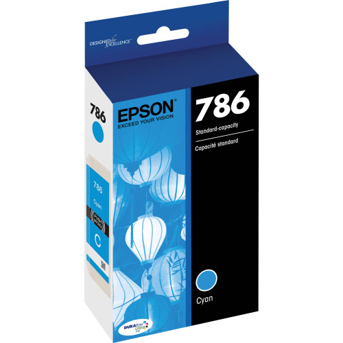 Epson 786 Cyan INK CART FOR WORKFORCE PRO WF-4640 WF-4630