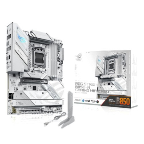 ASUS AMD ROG STRIX B850-A GAMING WIFI7 NEO, AM5, 4DIMM, 256GB DDR5, 8400+MT/s, PCIe5.0 x16, x4 M.2, WiFi7, 5GbE, USB20 Gbps, HDMI2.1