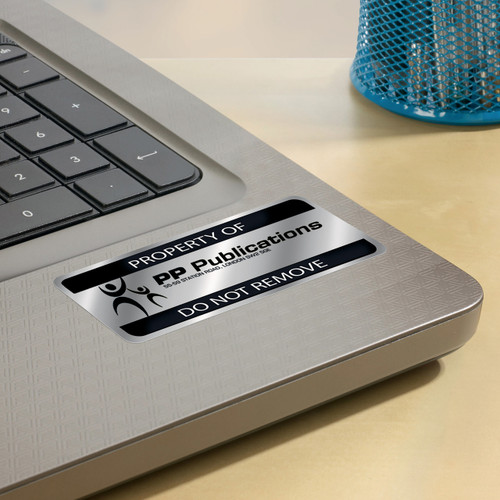 Avery Silver Heavy Duty Labels for Laser Printers, 25.4 x 10 mm, 3780 Labels (959200 / L6008)