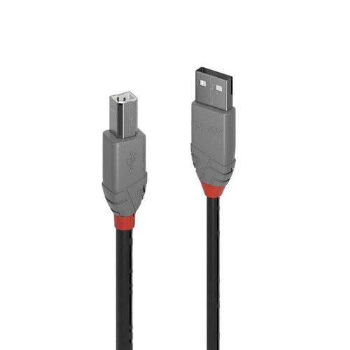 Lindy .2m USB2 A-B Cable Aluminium