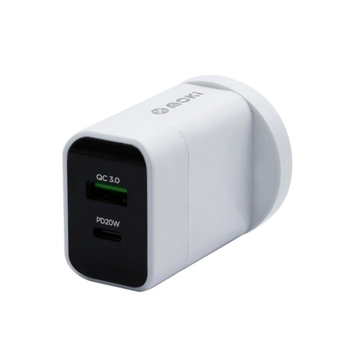 Moki Wall ChargerPD Type-C 20W Moki Wall ChargerPD Type-C 20W