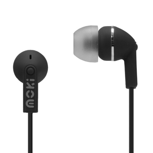 Moki Dots Noise Iso Earbuds Black Moki Dots Noise Iso Earbuds Black