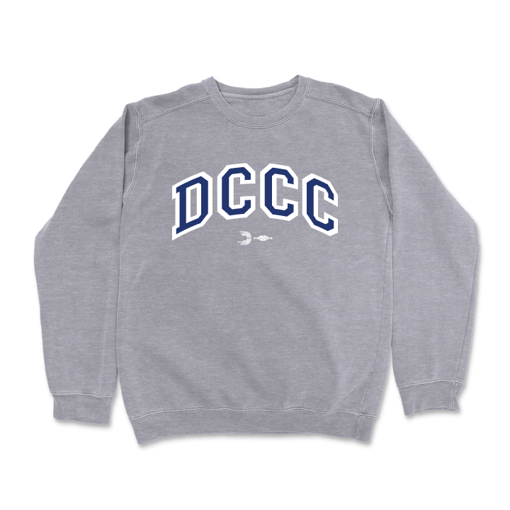 DCCC Collegiate Dark Ash Crewneck Sweater - DCCC Webstore