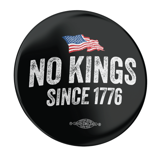 No Kings - Flag Buttons