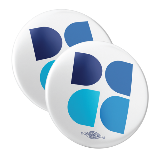 Minimalist Blue DCCC Buttons