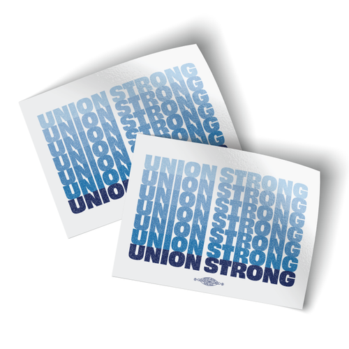 Union Strong Stickers