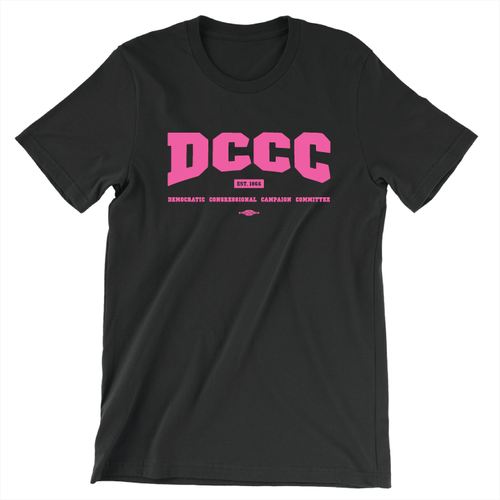 DCCC Collegiate Black Tee