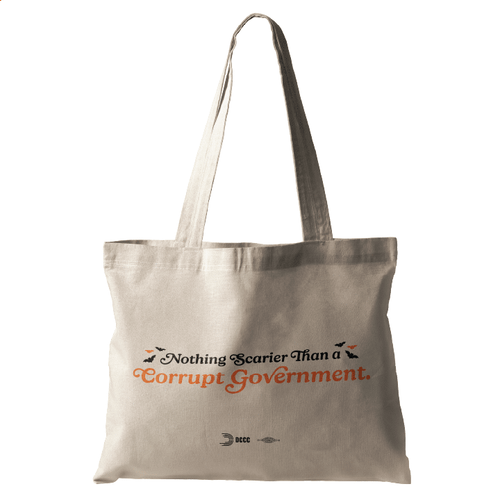 Nothing Scarier Natural Tote Bag
