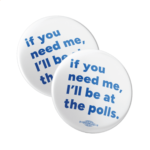 At The Polls Buttons