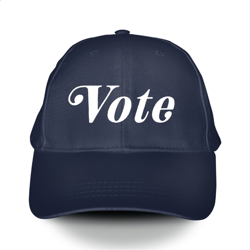 Vote Navy Baseball Cap