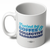 Fueled By Collective Bargaining - Blue Coffee Mug
