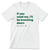 Knocking Doors White Tee