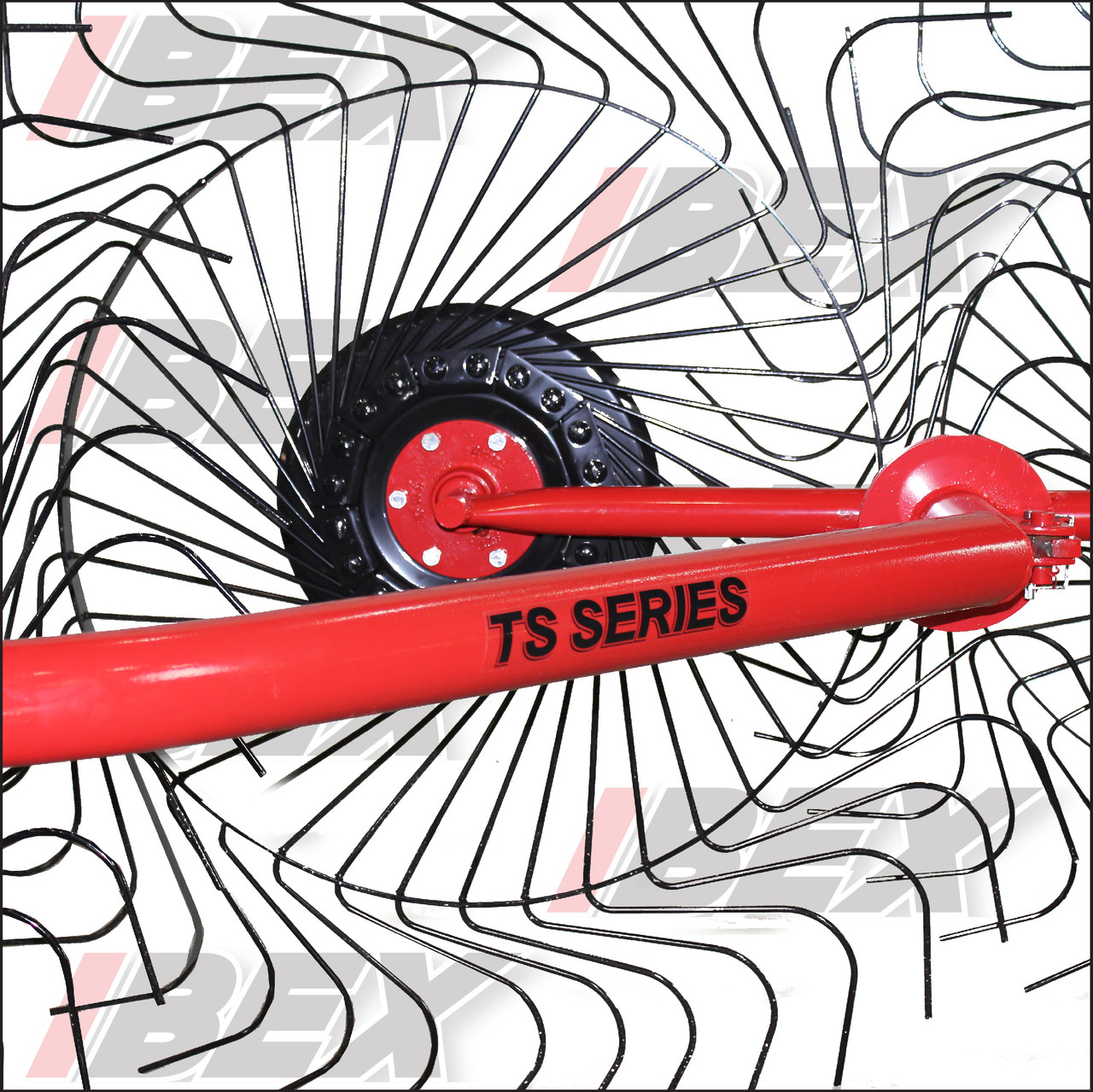 Ibex TM150 4 Wheel Rake