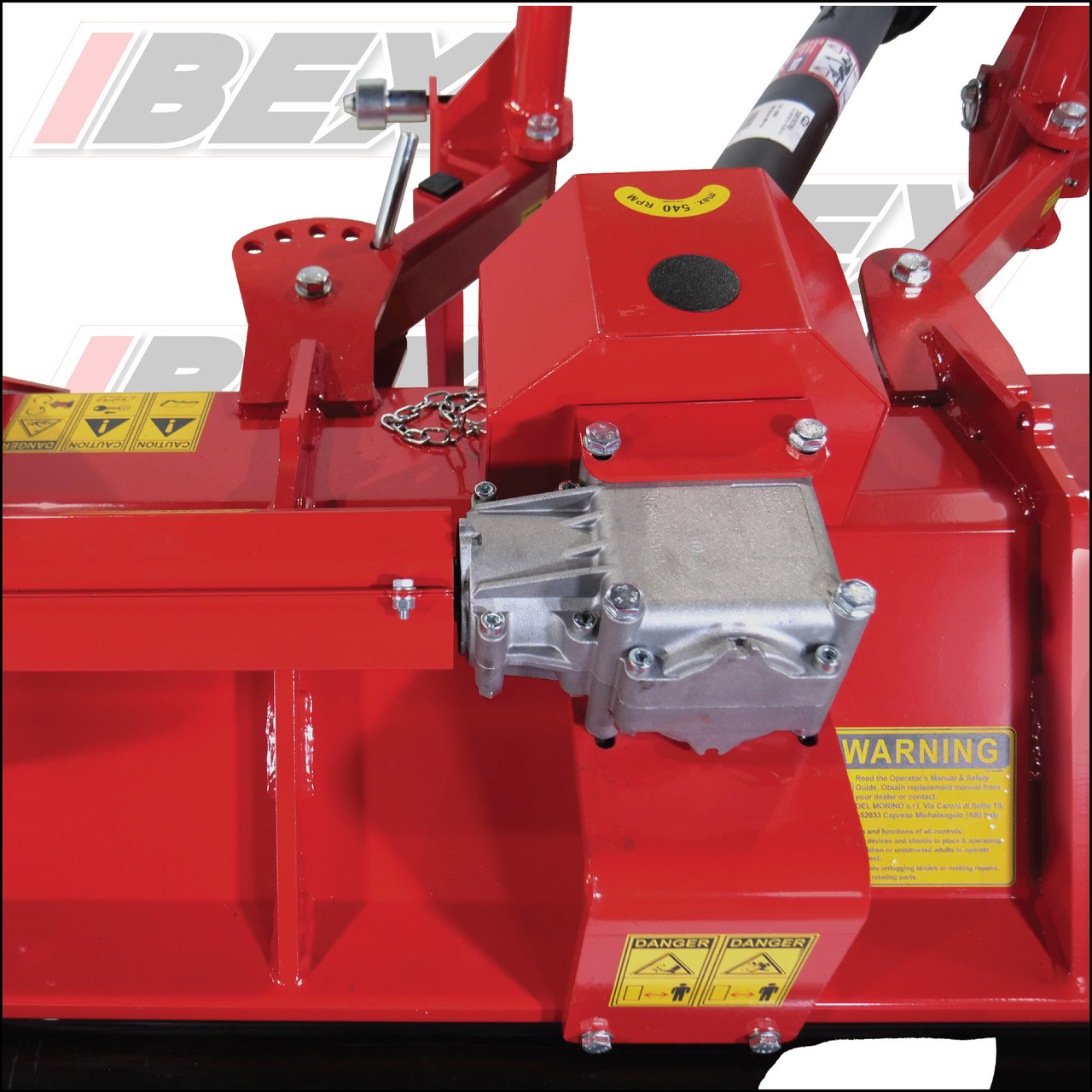Ibex TS52E Side Shift Flail Mower | Ibex Equipment | Compact and