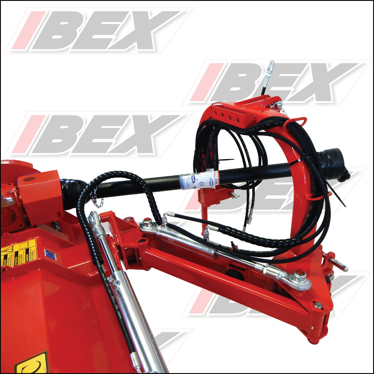 Ibex TM62 Hydraulic Offset Flail Mower | Ibex Equipment | Compact