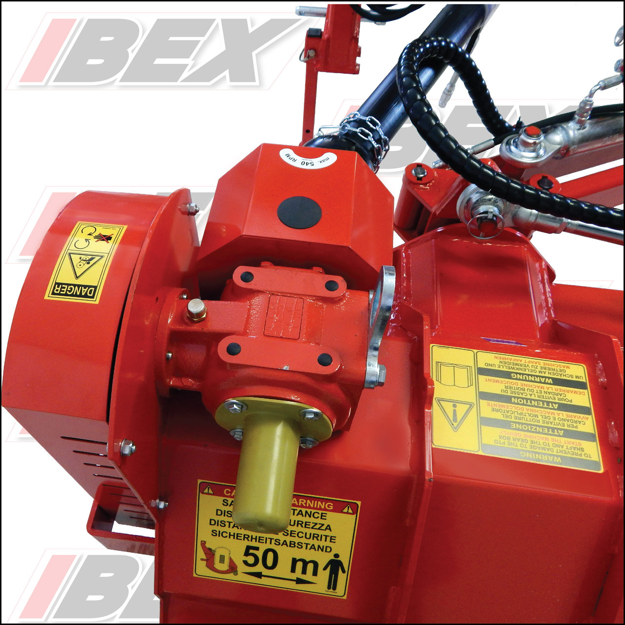 Ibex TM62 Hydraulic Offset Flail Mower | Ibex Equipment | Compact