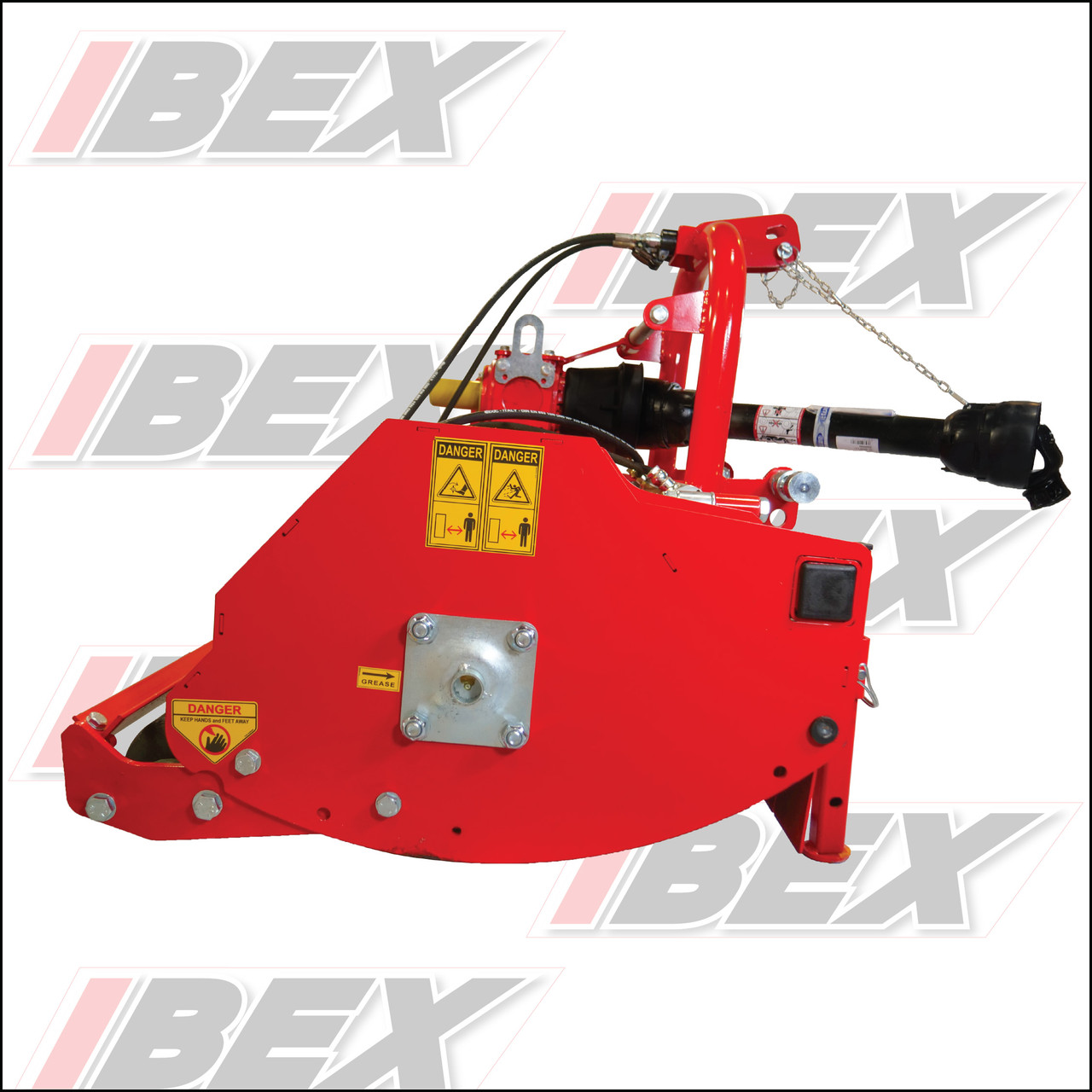 Ibex TL73 Hydraulic Offset Flail Mower | Ibex Equipment | Compact