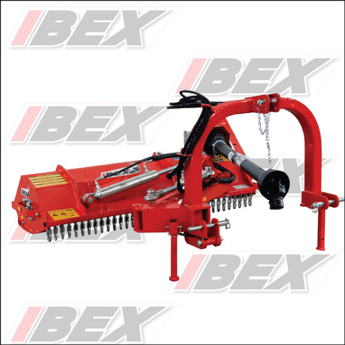 Ibex TL73 Hydraulic Offset Flail Mower | Ibex Equipment | Compact