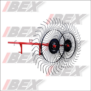 Ibex TX51 2 Wheel Rake | Ibex Equipment | Subcompact Tractor | Hay