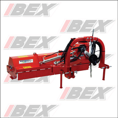 Ibex TM62 Hydraulic Offset Flail Mower | Ibex Equipment | Compact