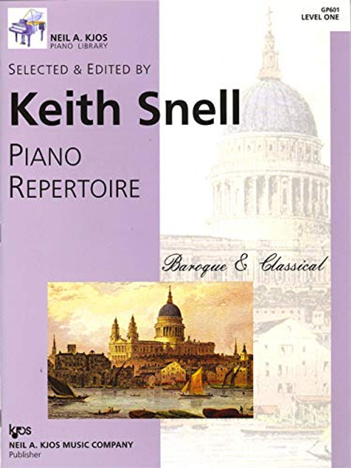 GP601 - Piano Repertoire - Baroque & Classical - Level 1