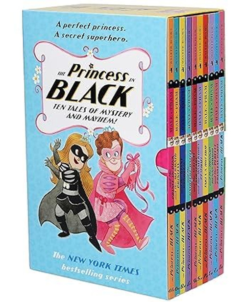Princess in Black Series 10 Books Collection Box Set (Princess in Black, Perfect Princess Party, Hungry Bunny Horde, Takes a Holiday,Mysterious Playdate, Science Fair Scare, Bathtime Battle & 3 More)
