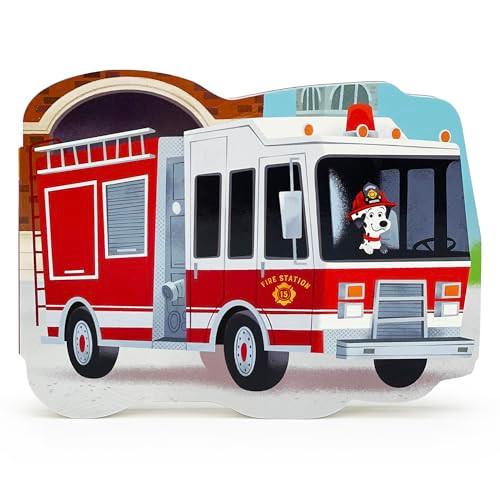 How Fire Trucks Work - Children's Shaped Board Book for Little Learners and Firetruck Lovers