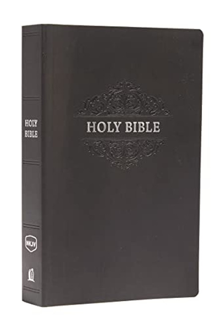 NKJV, Holy Bible, Soft Touch Edition, Leathersoft, Black, Comfort Print: Holy Bible, New King James Version