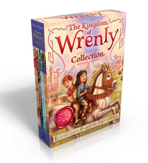 The Kingdom of Wrenly Collection (Includes four magical adventures and a map!) (Boxed Set): The Lost Stone; The Scarlet Dragon; Sea Monster!; The Witch's Curse