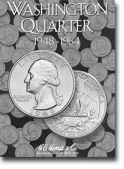 Washington Quarters Folder 1948-1964