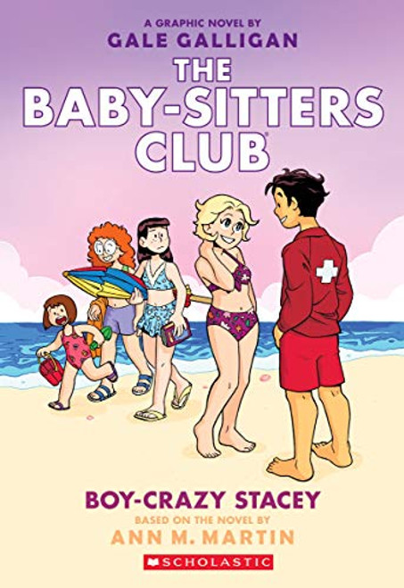 Boy-Crazy Stacey: A Graphic Novel (The Baby-Sitters Club #7) (7) (The Baby-Sitters Club Graphix)