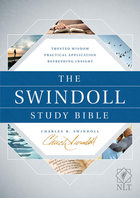 Tyndale NLT The Swindoll Study Bible (Hardcover)  New Living Translation Study Bible by Charles Swindoll, Includes Study Notes, Book Introductions, Application Articles, Holy Land Tour and More!
