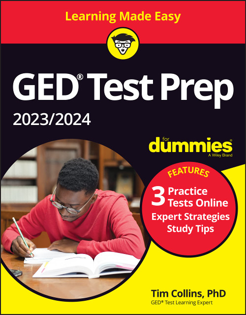 GED Test Prep 2023/2024 For Dummies with Online Practice (For Dummies (Career/education))