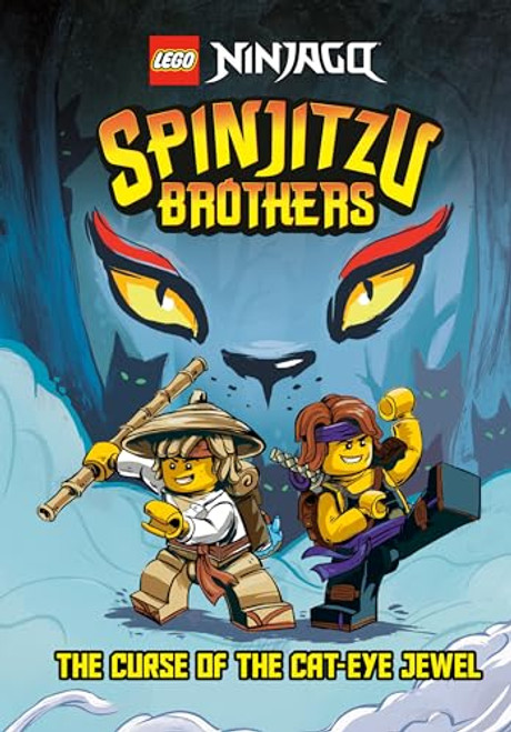 Spinjitzu Brothers #1: The Curse of the Cat-Eye Jewel (LEGO Ninjago) (A Stepping Stone Book(TM))